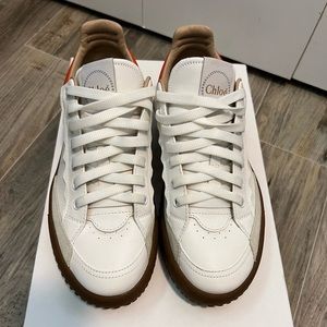 Like New Chloé Franckie Low-Top Sneaker, size 38